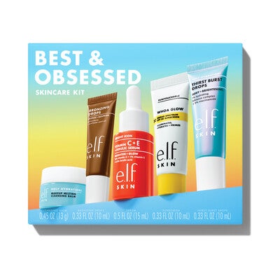 Best & Obsessed Skincare Kit, e.l.f. Best Selling Mini Skincare Kit