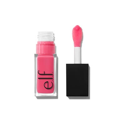 Glow Reviver Plumping Lip Oil, e.l.f. Glow Reviver Neutral Pink Plumping Lip Oil - Burst Bubble