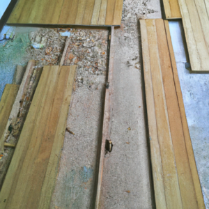 Timber floor repairs